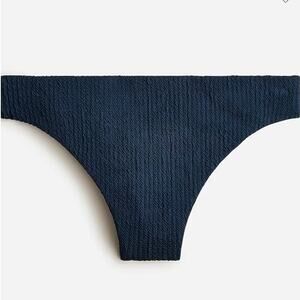J Crew NWT 80s Inspired Textured High Rise Cheeky Bikini Bottom 2x